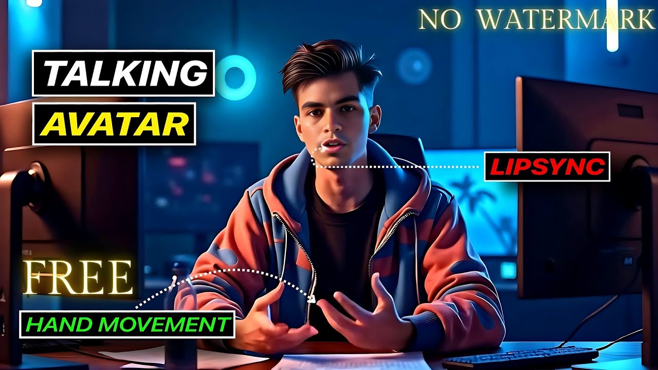 How to Create Your Own Talking AI Avatar for FREE (No Watermark | Step-by-Step Guide)