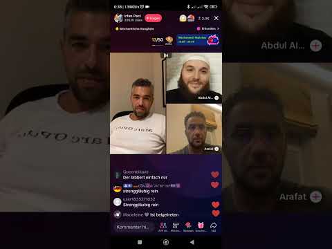 IRFAN PECI IM GESPRÄCH MIT ARAFAT