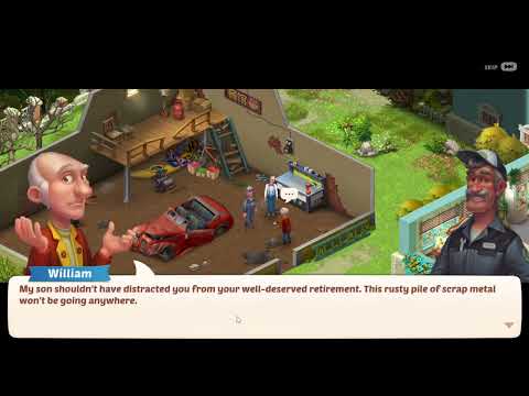 Homescapes Gameplay Story - Day 24 - Garage Renovation/Day 1 - NEW AREA