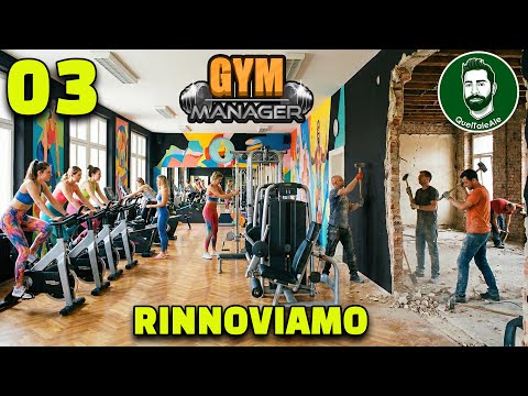 RINNOVIAMO LA PALESTRA - Gym Manager Gameplay ITA - 03