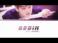 BTS (Jungkook) - Begin (Color Coded Lyrics Eng/Rom/Han/가사)