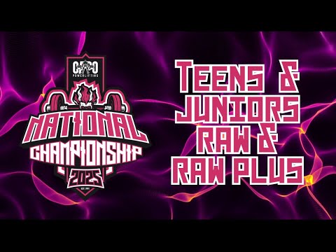 2025 CAPO National Championships - Sub Teen, Teen & Juniors Raw & Raw Plus