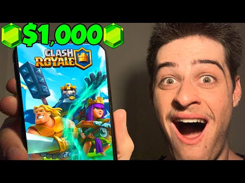 I Spent $1,000 Beating Clash Royale