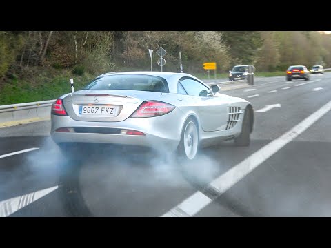 BEST OF Mercedes AMG's Leaving Carmeet 2022 - FAILS, Police, Burnouts, Accelerations Etc!