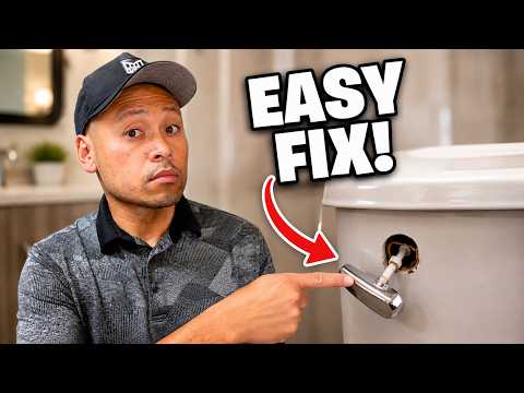 Don’t Call a Plumber! Fix Your Broken Toilet Handle in 5 Minutes!