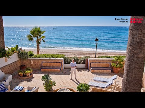 Tour this frontline beach villa in Marbella Golden Mile | DM Properties - Knight Frank