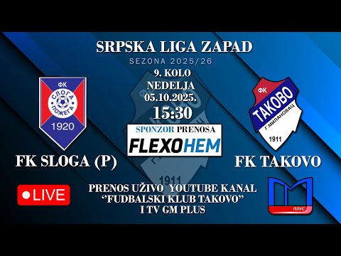 FK Sloga (P) - FK Takovo