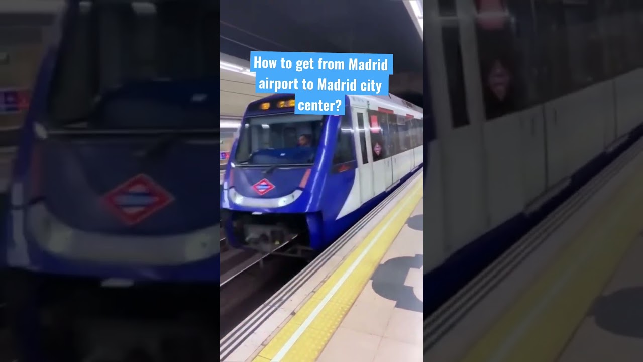 How to get from #madrid airport to Madrid city center? These are travel tips u NEED! 🇪🇸🙏