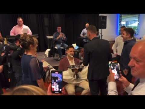 Traditional Macedonian wedding-shaving the groom (Jova’s family) -Tuse & Sonata band