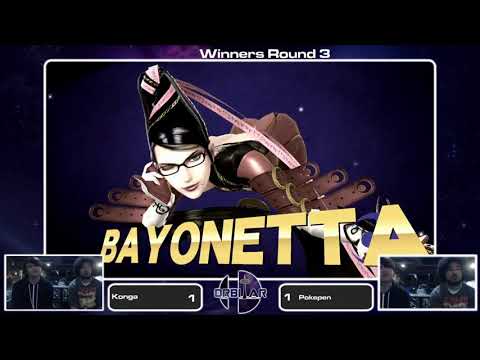 KoL | Konga (Donkey Kong) vs Pokepen (Bayonetta) - Winners Semis - Orbitar 38