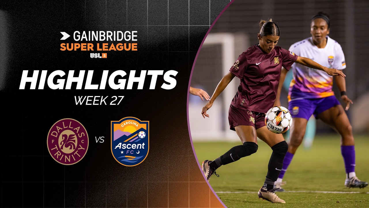 Dallas Trinity vs Carolina Ascent Highlights
