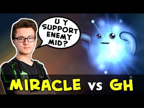 Miracle vs GH comeback: why you support enemy mid?
