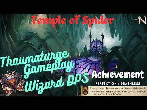 Neverwinter Master Temple of Spider Achievement Perfection : Deathless Wizard Thaumaturge