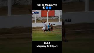 Gol do Maguary! Maguary 1x0 Sport #pernambucano #futebol #maguary