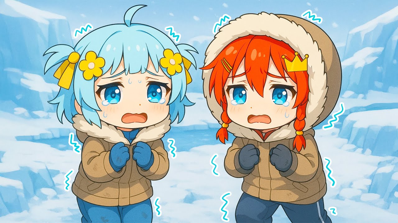 凍えて死んでしまう前に脱出するマインクラフト？！【まいくら・マイクラ】