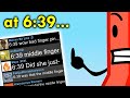 Best BFDI Season 1a Moments According To Data From You Viewers