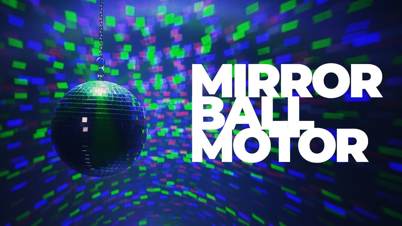 MBW18LED Variklis su baterijomis disko gaubliui