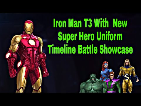 Meta Or Worst in PVP? Iron Man T3 Timeline Battle Showcase 2022 - Marvel Future Fight