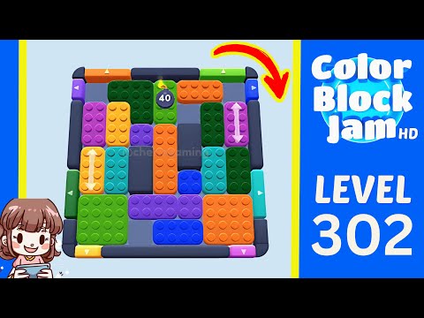 Color Block Jam Level 302 Solution Walkthrough