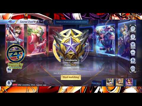 Milo aweken e Radamante top meta sacred duel  road to immortal-Saint Seiya ITA By Kersy