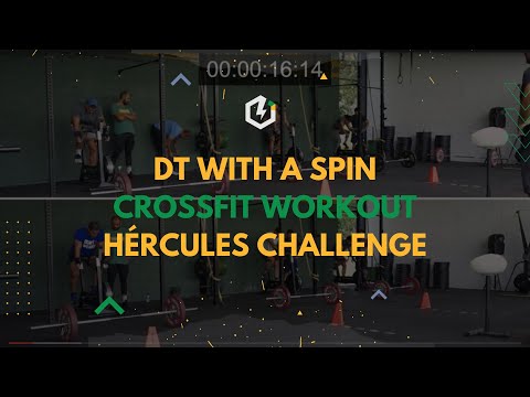 DT With a Spin / CrossFit Workout / Hércules Challenge