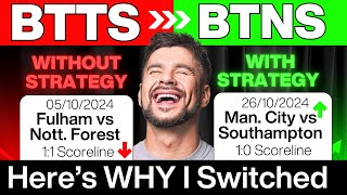 BTTS No Strategy That Works – Soccer Prediction Backed by AI” 🔥!
