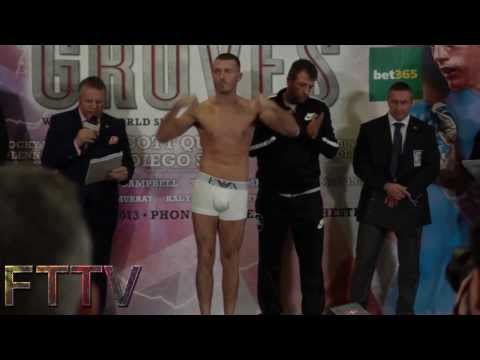 Kal Yafai vs Abigail Medina and Scott Cardle vs Krzysztof Szot weigh in