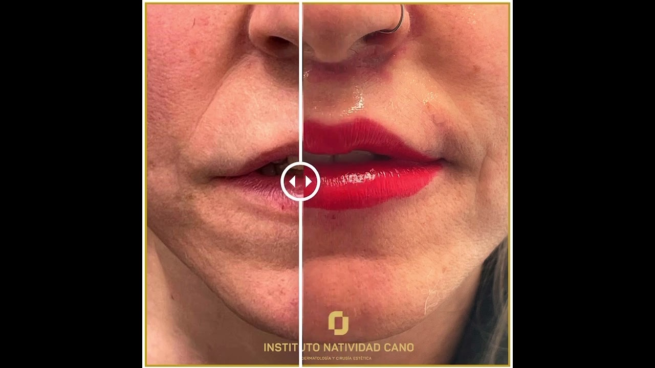 Lip Lift: antes y después.