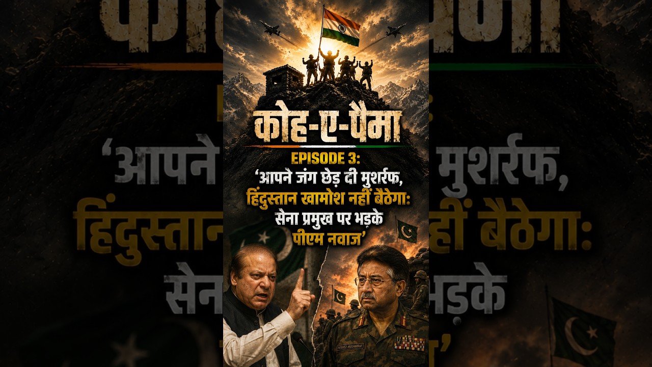 कोह-ए-पैमा Episode 3: आपने जंग छेड़ दी मुशर्रफ, हिंदुस्तान खामोश नहीं बैठेगा