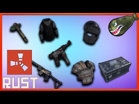 Rust Skins | 8/31/17 Sky Seal & Cobalt Sets, Hero's SAR+ #33 (Rust Skins & Unboxings)