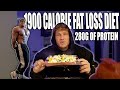 Full Day of Eating 1900 Calories 3 Weeks Out | HIGH PROTEIN