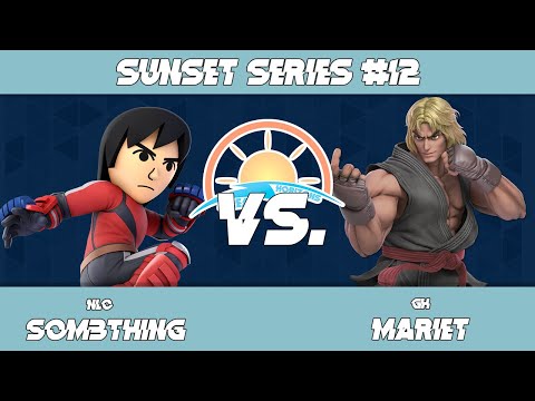 Sunset Series #12 | Winners Round 1 | NLC | Som3thing (Mii Brawler) vs. GH | Mariet (Ken)