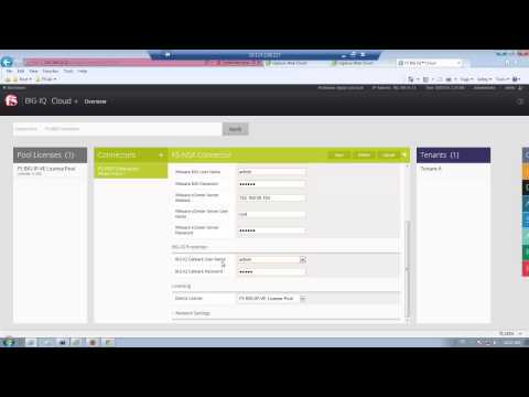 VMworld 2014   Demo Video   SDDC   F5 LTM Registration via NSX Registration, Part 1