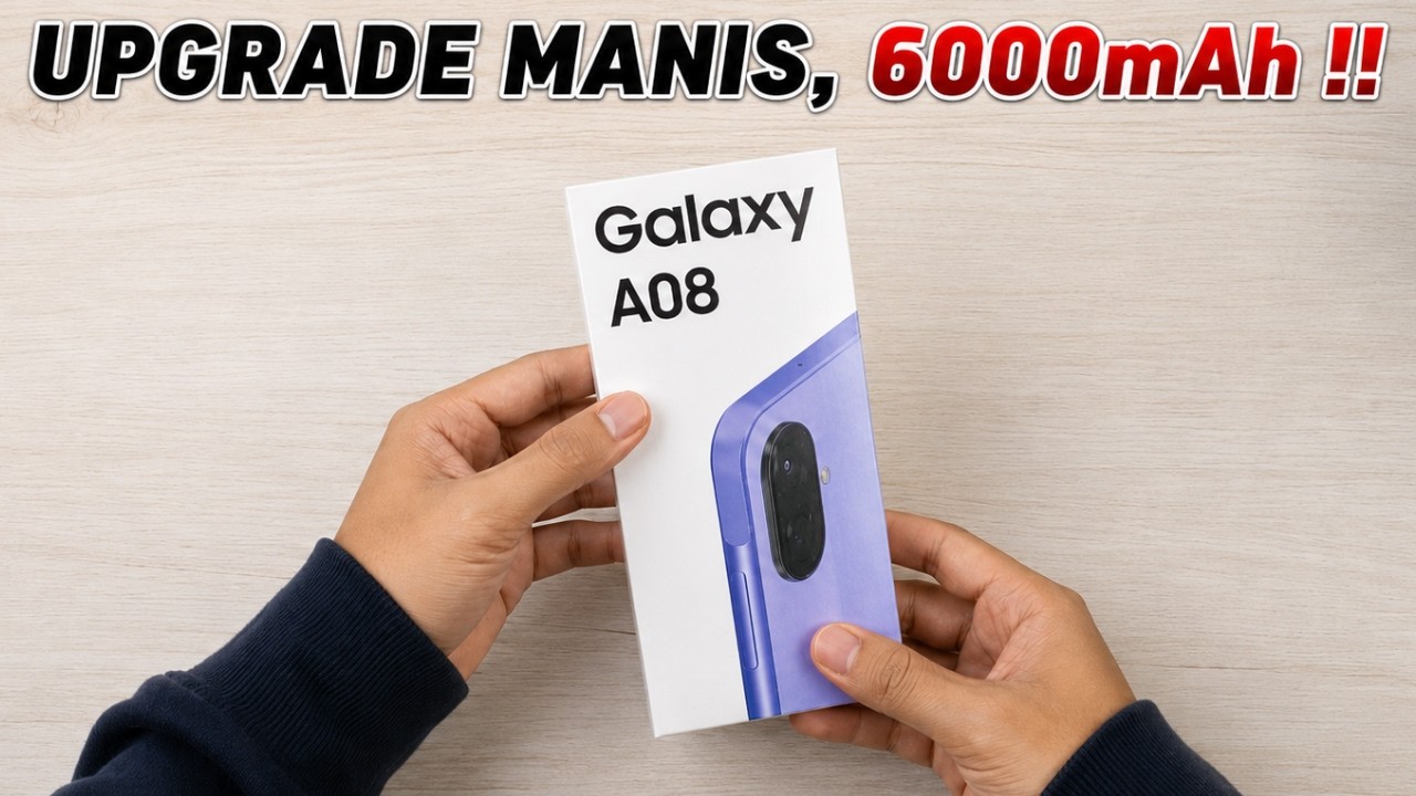 NAIK LEVEL BANGET‼️SAMSUNG GALAXY A08 | BATERAI JUMBO, SPEK MAKIN MATANG