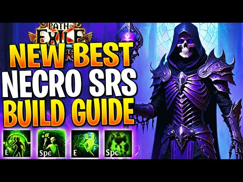 INFINITE DPS POISON SRS NECRO BUILD! POE Necromancer Build Guide