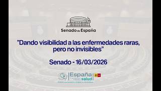 SENADO SOBRE EE RR ORGANIZADA POR FES CON LA COLABORACION DE HSJD Y FEDER CELEBRADA EN MARZO DE 2026