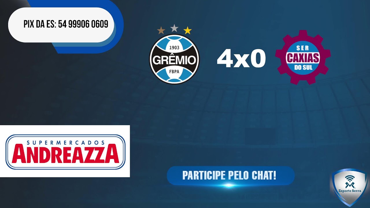 Grêmio x Caxias - Gauchão 2025