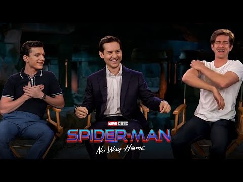 Tom Holland, Tobey Maguire, and Andrew Garfield Talk About SPIDER MAN: NO WAY HOME!!