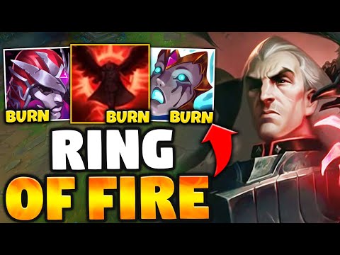 Swain but I'm Triple Burn and my ult melts EVERYTHING around me