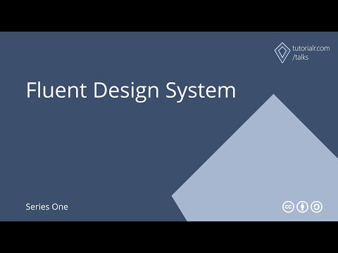 Tutorialr Talks - Fluent Design System
