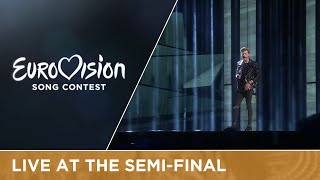 Justs - Heartbeat (Latvia) Live at Semi-Final 2 of the 2016 Eurovision Song Contest
