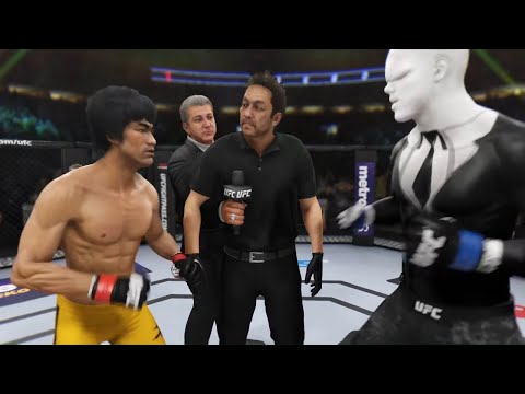 Bruce Lee vs. Slender Man (EA sports UFC 3)