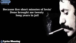 Jim Croce | Maury Muehleisen - Five Short Minutes |  Lyrics Meaning