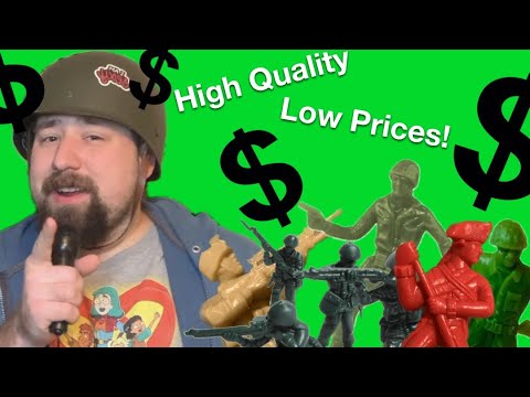 Top Five Cheapest and Most Quality Toy Army Men!!!
