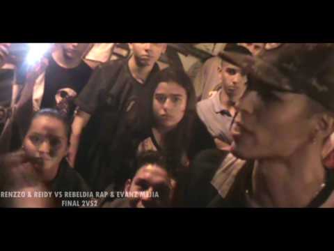 Evanz Mejia & RebeldiaRap vs RenzzoMusic & Reidid - FINAL - 2vs2 REMATE #SabanaFree
