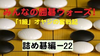 【囲碁IGO】詰め碁にチャレンジ！－22