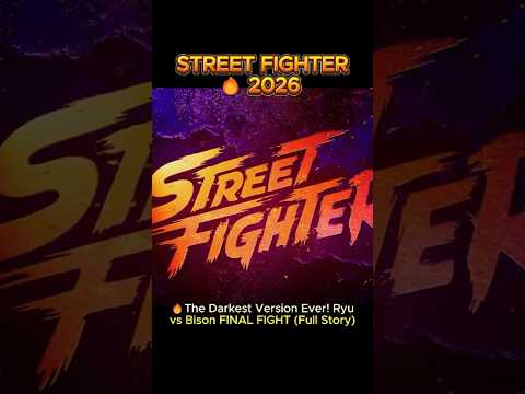 STREET FIGHTER 2026 🔥 The Darkest Version Ever! Ryu vs Bison FINAL FIGHT (Full Story) #StreetFighter