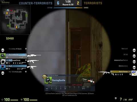CSGO | This is why you use reaction time maps.. -- MIRAGE COMP