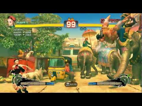 (#140 THawk) TEFightStands vs (#3343 Cammy) zarakon.avi