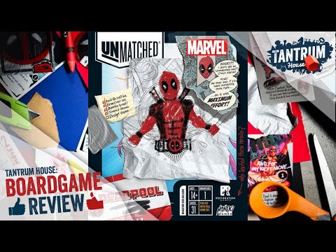 Let's showcase Deadpool! The newest playable character from Unmatched and Restoration Games.